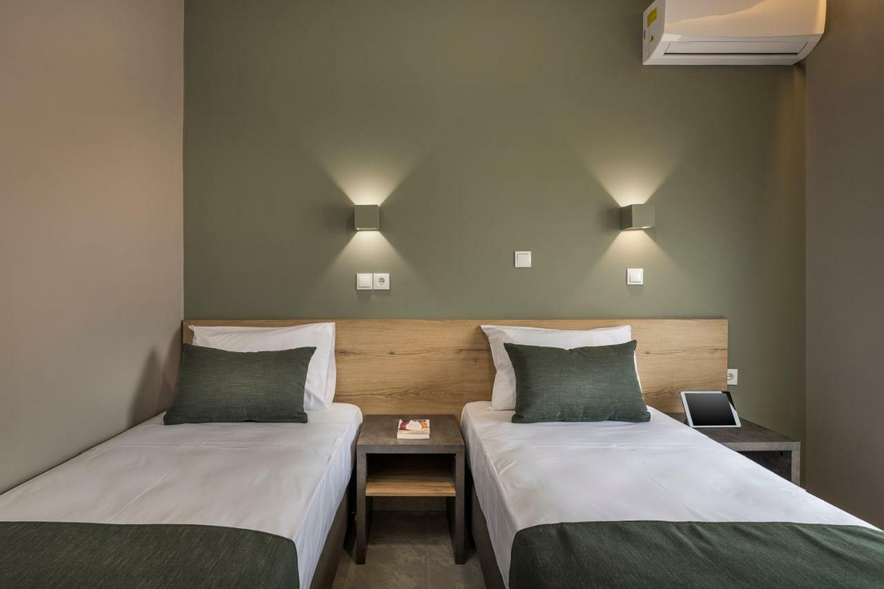 Mirma Luxury Apartment Hriszí Aktí Haniá Kültér fotó