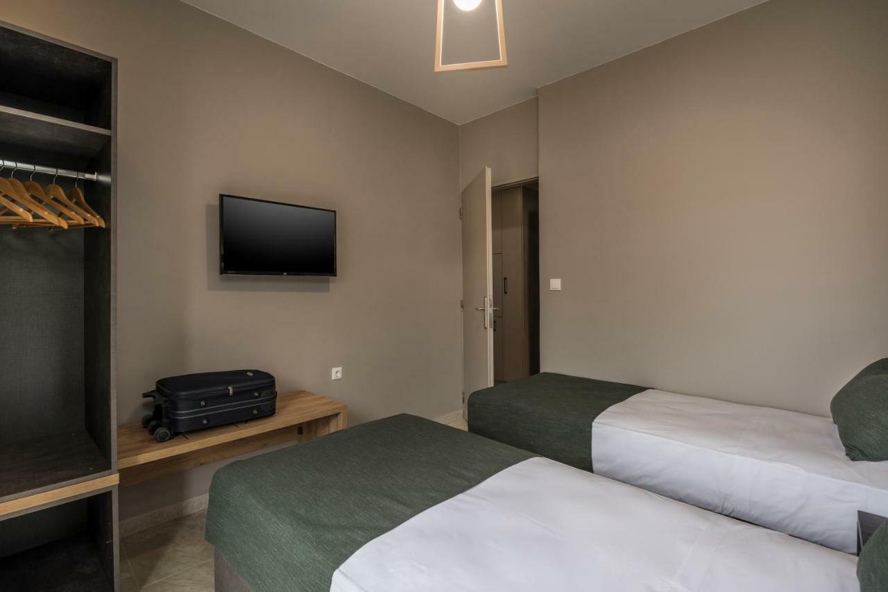 Mirma Luxury Apartment Hriszí Aktí Haniá Kültér fotó