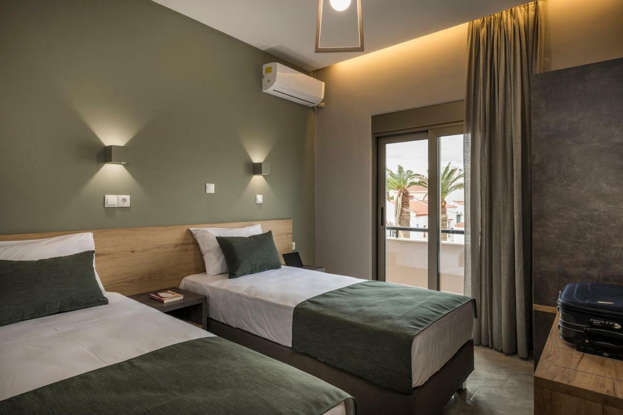 Mirma Luxury Apartment Hriszí Aktí Haniá Kültér fotó