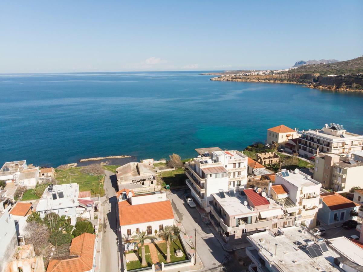 Mirma Luxury Apartment Hriszí Aktí Haniá Kültér fotó