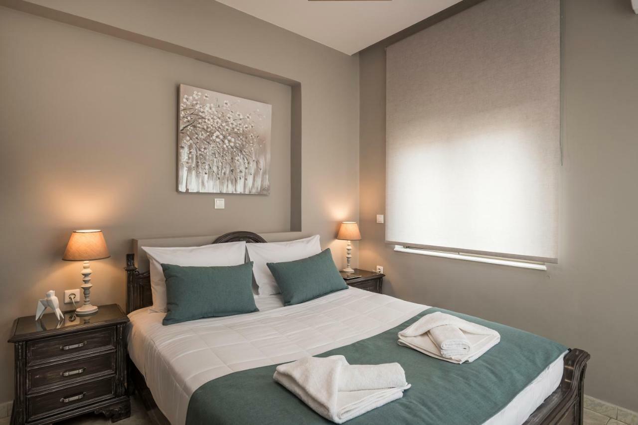 Mirma Luxury Apartment Hriszí Aktí Haniá Kültér fotó
