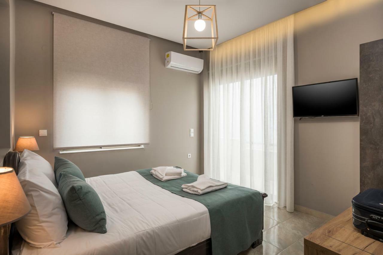 Mirma Luxury Apartment Hriszí Aktí Haniá Kültér fotó