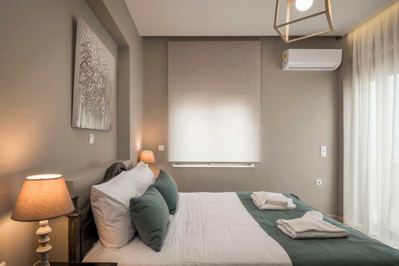 Mirma Luxury Apartment Hriszí Aktí Haniá Kültér fotó