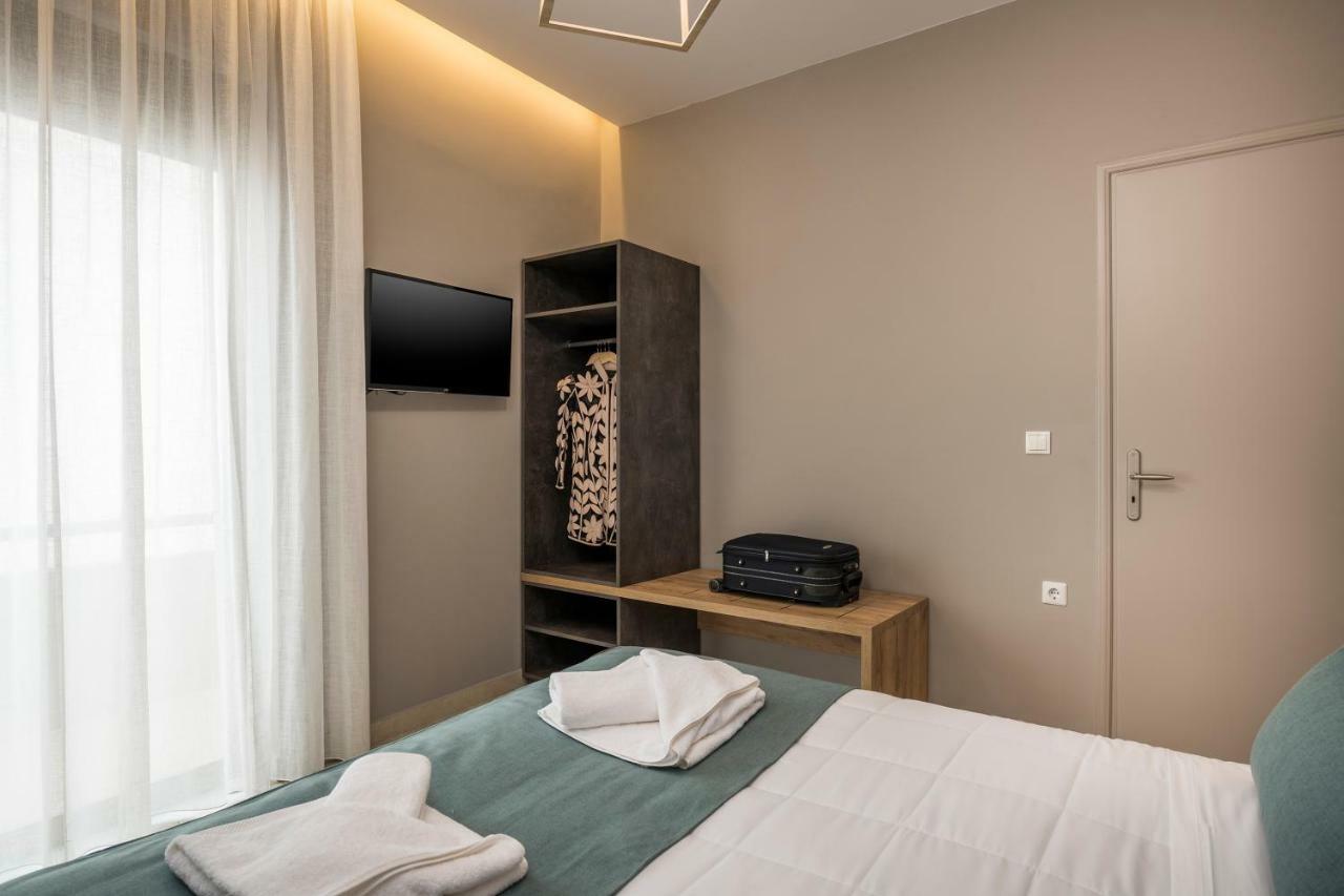 Mirma Luxury Apartment Hriszí Aktí Haniá Kültér fotó