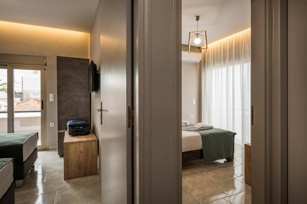 Mirma Luxury Apartment Hriszí Aktí Haniá Kültér fotó
